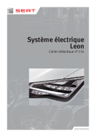 Seat Self Service Program - SSP 154 Système électrique Leon 